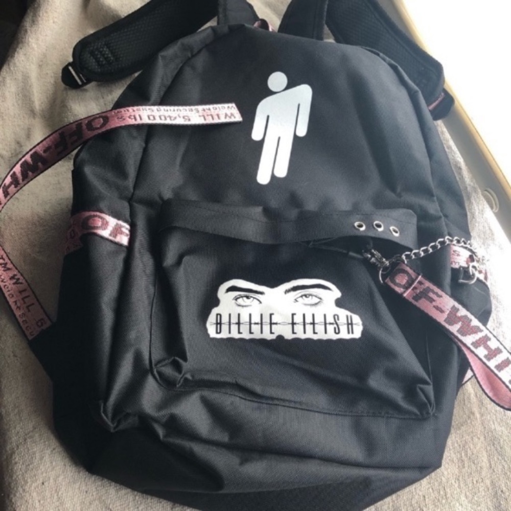 Billie Ellish CREW CUSTOM😍
NWOT Off White Bookbag